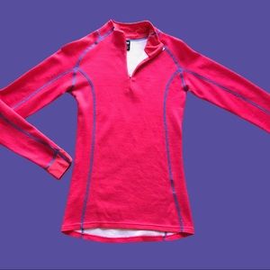 Helly Hansen merino blend long sleeve 1/4 zip